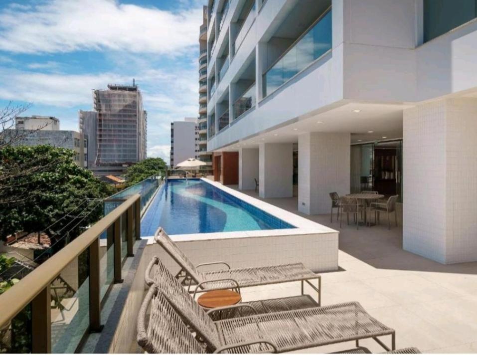 Loft 535 Farol Da Barra, Varanda, Piscina, Academia, No Farol Da Barra ซัลวาดอร์ ภายนอก รูปภาพ